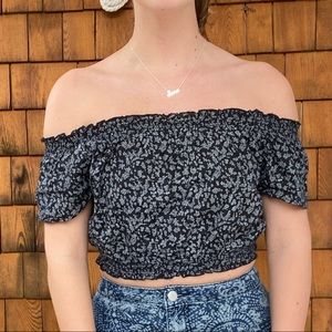 Urban Outfitters Off The Shoulder Top